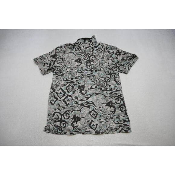 Columbia Vented Fishing Shirt PFG Floral Omni-Shade Camp Shirt Mens Sz Small - Picture 10 of 12